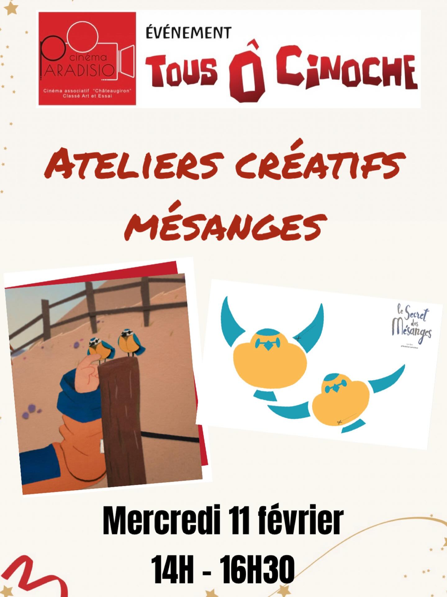 Créa Cinoche : Dessins d&rsquo;oiseaux peints au Posca