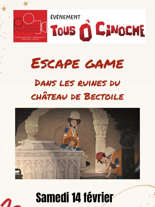 Escape game : Dans les ruines du chateau de Bectoile